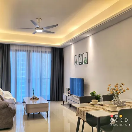 R&F Princess Cove 3Br, Jb Ciq, Shopping Malls, By Good Life Homestay Johor Bahru Luaran gambar