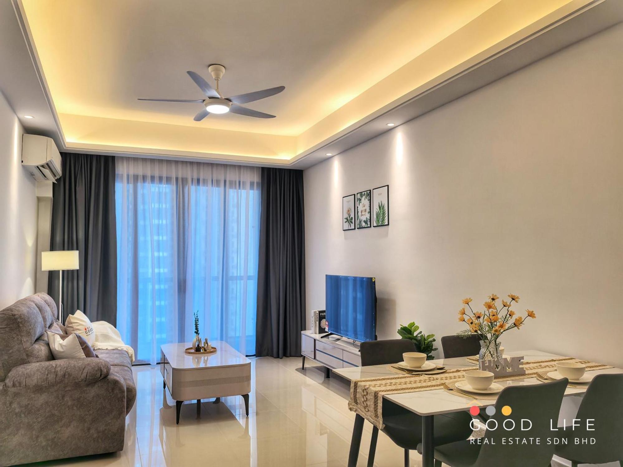 Apartment R&f Princess Cove 3br, Jb Ciq, Shopping Malls, By Good Life Johor Bahru
